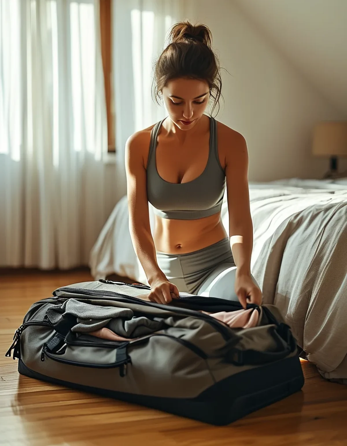 7 Things That Happen to Activewear Left in a Gym Bag Overnight